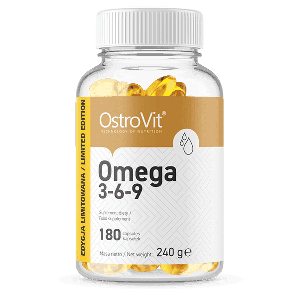 20 x OstroVit Omega 3-6-9 180 Capsules