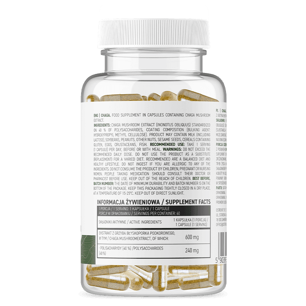 36 x OstroVit Chaga VEGE 60 capsules