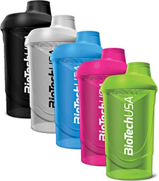 5 x Shaker Wave 600ml - BiotechUSA