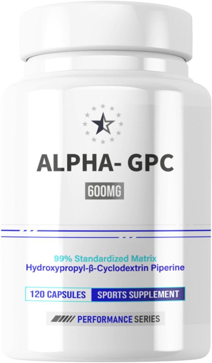 Alpha-GPC 99% met HydroPerine™ - 120 V-Capsules (600mg) - Turkesterone Europe