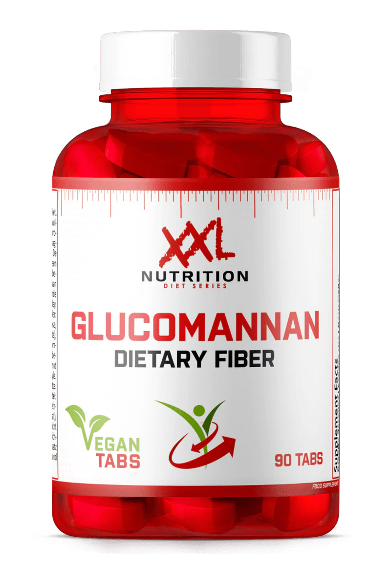 Glucomannan - Vegan - 90 Tablets - XXL Nutrition