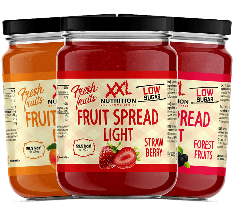 Light Fruit Spread - 235 gram - XXL Nutrition