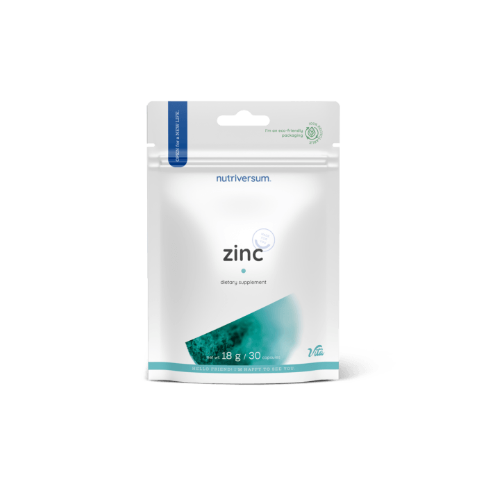 Nutriversum - Zink - 30 Capsules