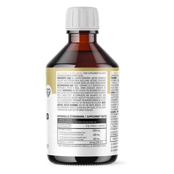 Omega 3 2000mg 300ml Ultra Liquid OstroVit