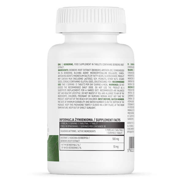 OstroVit Berberine 90 tabletten