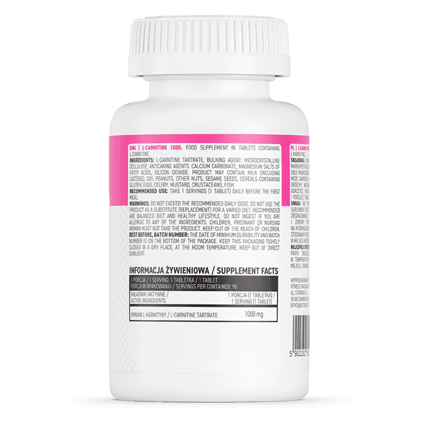 OstroVit L-Carnitine 1000 90 tabletten