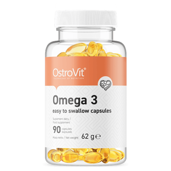 OstroVit Omega 3 gemakkelijk door te slikken 90 capsules
