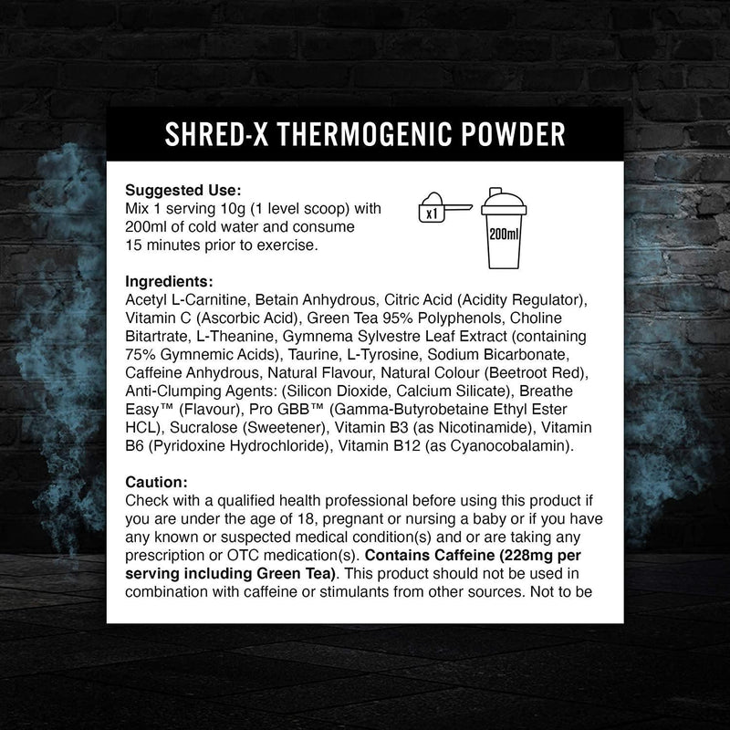 SHRED X Poeder 300g Applied Nutrition